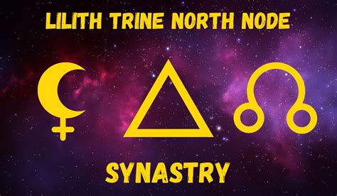 Sextile, trine, or quintile Sun: The native has a well-defined sense of self & remarkable inner security. . North node opposite lilith synastry